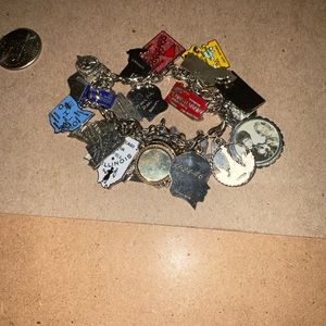 Charm bracelet  Multiple states and locations.
